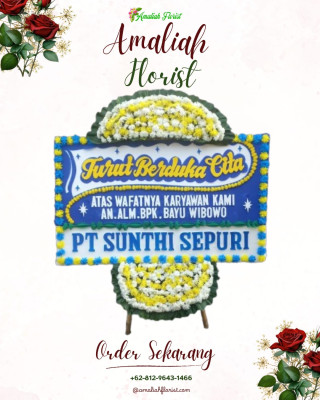Papan Bunga Duka di Sriwungu