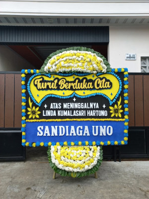 Papan Bunga Duka di Sriwungu